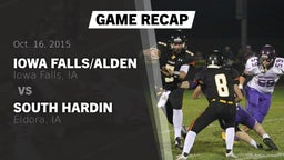Recap: Iowa Falls/Alden  vs. South Hardin  2015