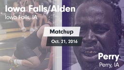 Matchup: Iowa Falls/Alde vs. Perry  2016