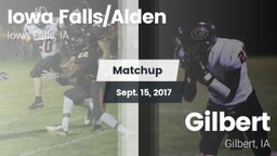 Matchup: Iowa Falls/Alde vs. Gilbert  2017