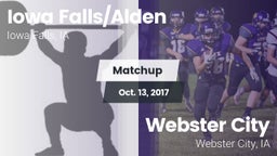 Matchup: Iowa Falls/Alde vs. Webster City  2017