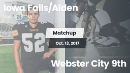 Matchup: Iowa Falls/Alde vs. Webster City 9th 2017