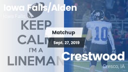 Matchup: Iowa Falls/Alde vs. Crestwood  2019