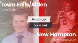 Matchup: Iowa Falls/Alde vs. New Hampton  2019
