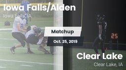 Matchup: Iowa Falls/Alde vs. Clear Lake  2019
