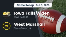 Recap: Iowa Falls/Alden  vs. West Marshall  2020