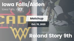 Matchup: Iowa Falls/Alde vs. Roland Story 9th 2020
