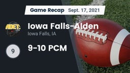 Recap: Iowa Falls-Alden  vs. 9-10 PCM 2021
