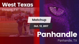 Matchup: West Texas High vs. Panhandle  2017