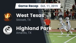 Recap: West Texas  vs. Highland Park  2019