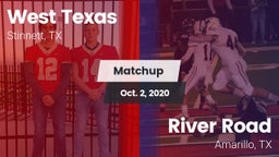 Matchup: West Texas High vs. River Road  2020