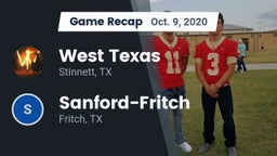 Recap: West Texas  vs. Sanford-Fritch  2020