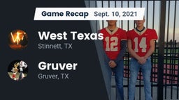 Recap: West Texas  vs. Gruver  2021