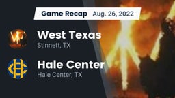 Recap: West Texas  vs. Hale Center  2022