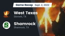 Recap: West Texas  vs. Shamrock  2022