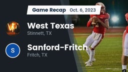 Recap: West Texas  vs. Sanford-Fritch  2023