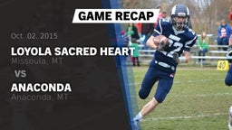 Recap: Loyola Sacred Heart  vs. Anaconda  2015