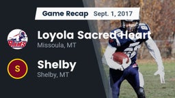 Recap: Loyola Sacred Heart  vs. Shelby  2017