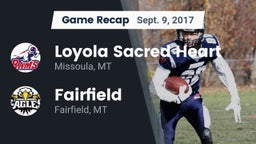 Recap: Loyola Sacred Heart  vs. Fairfield  2017