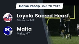 Recap: Loyola Sacred Heart  vs. Malta  2017