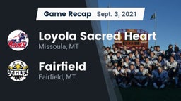Recap: Loyola Sacred Heart  vs. Fairfield  2021