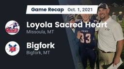 Recap: Loyola Sacred Heart  vs. Bigfork  2021