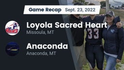 Recap: Loyola Sacred Heart  vs. Anaconda  2022