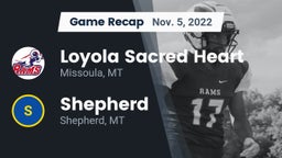 Recap: Loyola Sacred Heart  vs. Shepherd  2022