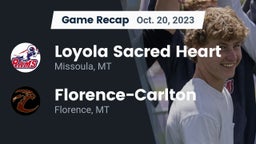 Recap: Loyola Sacred Heart  vs. Florence-Carlton  2023