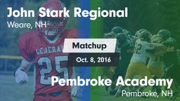 Matchup: John Stark Regional vs. Pembroke Academy 2016