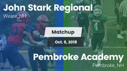 Matchup: John Stark Regional vs. Pembroke Academy 2018