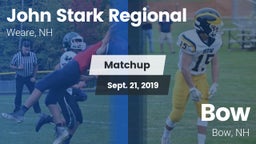 Matchup: John Stark Regional vs. Bow  2019