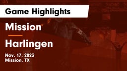 Mission  vs Harlingen  Game Highlights - Nov. 17, 2023