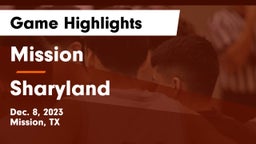 Mission  vs Sharyland  Game Highlights - Dec. 8, 2023