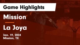 Mission  vs La Joya  Game Highlights - Jan. 19, 2024