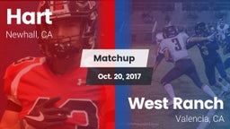 Matchup: Hart  vs. West Ranch  2017