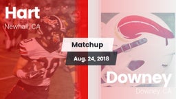 Matchup: Hart  vs. Downey  2018