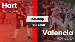 Matchup: Hart  vs. Valencia  2018