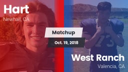 Matchup: Hart  vs. West Ranch  2018