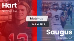 Matchup: Hart  vs. Saugus  2019