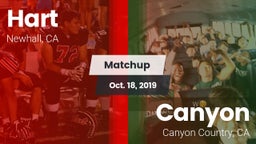 Matchup: Hart  vs. Canyon  2019