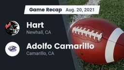 Recap: Hart  vs. Adolfo Camarillo  2021