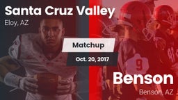 Matchup: Santa Cruz Valley Hi vs. Benson  2017