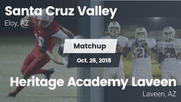 Matchup: Santa Cruz Valley Hi vs. Heritage Academy Laveen 2018