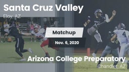 Matchup: Santa Cruz Valley Hi vs. Arizona College Preparatory  2020