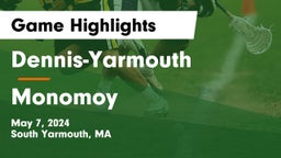 Dennis-Yarmouth  vs Monomoy  Game Highlights - May 7, 2024