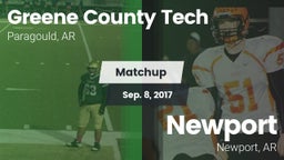 Matchup: Greene County Tech vs. Newport  2017