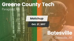 Matchup: Greene County Tech vs. Batesville  2017