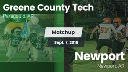 Matchup: Greene County Tech vs. Newport  2018