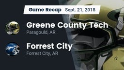 Recap: Greene County Tech  vs. Forrest City  2018