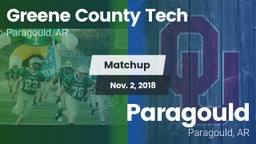 Matchup: Greene County Tech vs. Paragould  2018